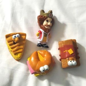 : Burger King Lickety Splits Lot of 3 1989 Pull back Kids Meal Toy and king 2019